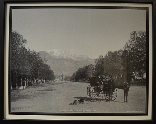 Stewarts Collection Pikes Peak and Pikes Peak Ave 1880 Stewarts Collection Pikes Peak and Pikes Peak Ave 1880