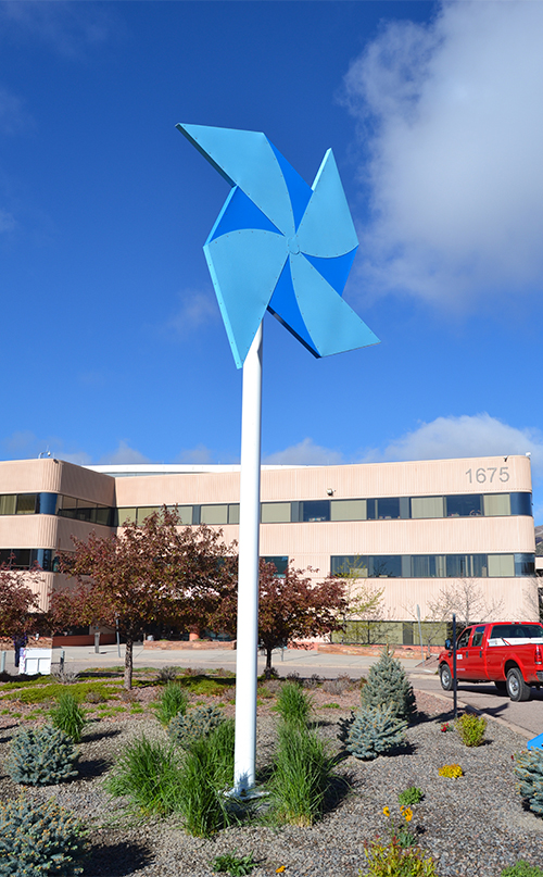 Pinwheel at CSC vertical photo Pinwheel at CSC vertical photo