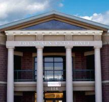 Image of the front of Fountain City Hall