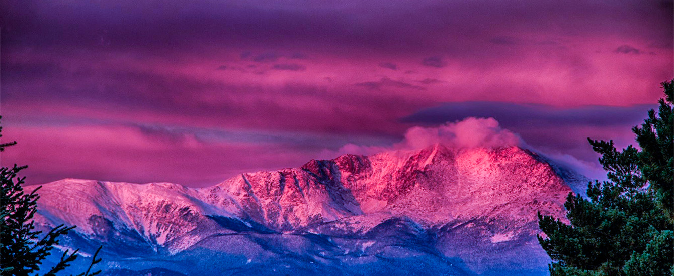 Pink Pikes Peak by Karen Logan EPC staff Pink Pikes Peak by Karen Logan EPC staff