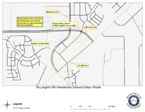 McLaughlin Road Closure