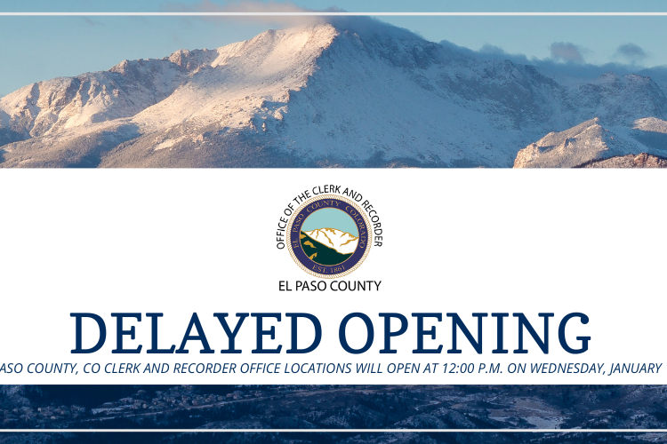 News El Paso County Colorado