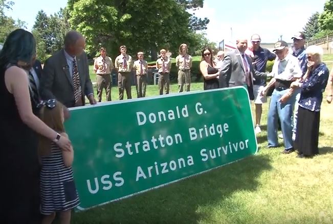 Don Stratton Bridge Sign Don Stratton Bridge Sign