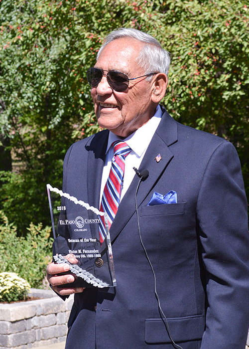 Victor M Fernandez 2018 Veteran of the Year