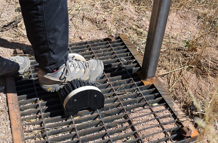 County Installs Boot Brush Stations El Paso County Colorado