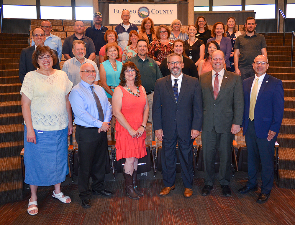 Fair at Commissioners Meeting Group Photo