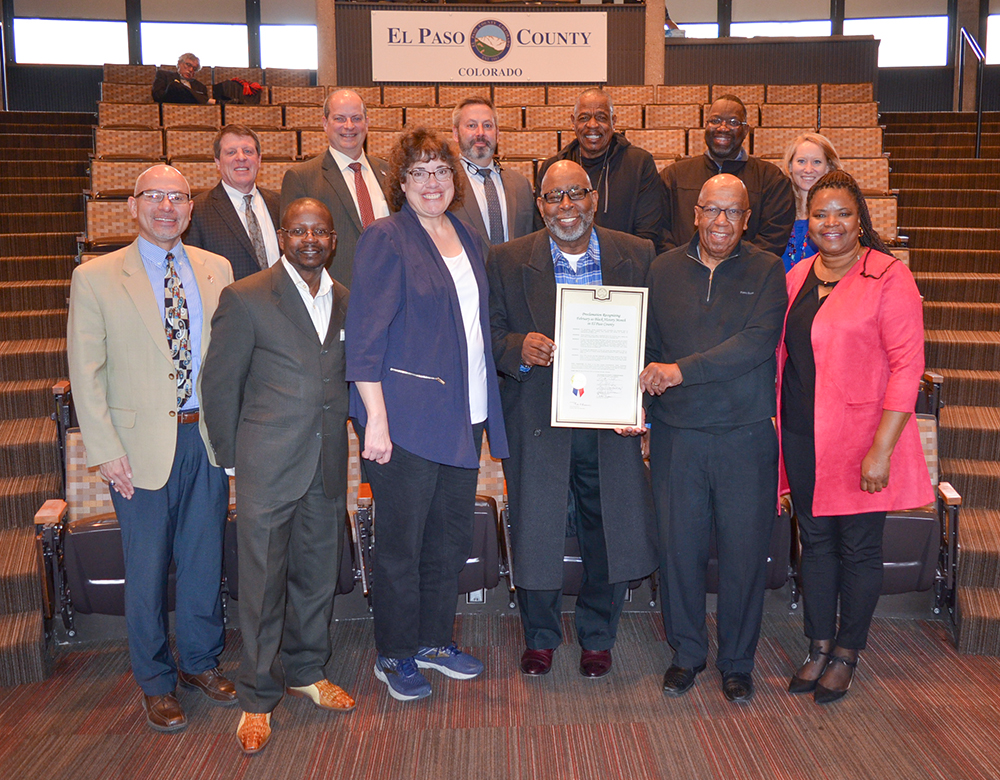 2020 Black History Month Proclamation group photo web 2020 Black History Month Proclamation group photo